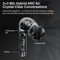 Miniatyrbillede 10 af 11: WAVORYX Air1 Pro trådløse høretelefoner Bluetooth 5.4 – Hybrid ANC, 6 Mics ENC, Hi-Res lyd & 40 timers batteritid EQ