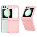 Miniatyrbillede 1 af 6: SKALO Samsung Z Flip6 Ultratynd Skin-touch Fold Cover - Pink