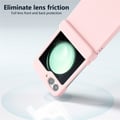 Miniatyrbillede 3 af 6: SKALO Samsung Z Flip6 Ultratynd Skin-touch Fold Cover - Pink