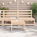 Miniatyrbilde 3 av 10: vidaXL Hagesofaer uten armlener 2 stk 70x70x67 cm heltre furu