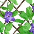 Miniatyrbilde 5 av 6: vidaXL Utvidbart espalier med kunstig eføy grønn 180x30 cm