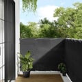Miniatyrbillede 2 af 6: vidaXL altanafskærmning 120x700 cm 100 % polyester antracitgrå
