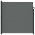 Miniatyrbilde 4 av 11: vidaXL Uttrekkbar sidemarkise antrasitt 200x500 cm