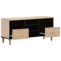 Miniatyrbillede 4 af 11: vidaXL tv-bord 100x33x46 cm massivt mangotræ