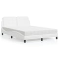 Miniatyrbild 2 av 11: vidaXL Bed Frame without Mattress "Zadar" Black 107x203 cm Faux Leather