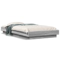Miniatyrbild 1 av 11: vidaXL Sängram grå sonoma 100x200 cm konstruerad trä