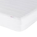 Miniatyrbild 10 av 11: vidaXL Bed with Mattress "Hvar" Light Grey 160x200 cm Fabric