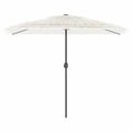 Miniatyrbillede 4 af 11: vidaXL haveparasol med stålstang 300x200x250 cm hvid