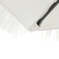 Miniatyrbillede 8 af 11: vidaXL haveparasol med stålstang 300x200x250 cm hvid