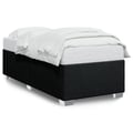 Miniatyrbillede 1 af 10: vidaXL sengeramme uden madras 90x200 cm stof sort
