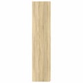 Miniatyrbilde 5 av 10: vidaXL Highboard sonoma eik 70x42,5x185 cm konstruert tre