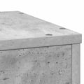 Miniatyrbilde 7 av 10: vidaXL Plantestativ betonggrå 33x33x100 cm konstruert tre
