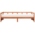 Miniatyrbillede 4 af 11: vidaXL daybed med madras 90x200 cm massivt fyrretræ gyldenbrun