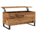 Miniatyrbilde 1 av 10: vidaXL Salongbord gammelt tre 90x44,5x45 cm konstruert tre