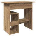 Miniatyrbillede 8 af 11: vidaXL skrivebord 80x45x74 cm konstrueret træ kunsteg