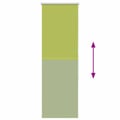Miniatyrbilde 10 av 11: vidaXL Rullegardin lystette 55x130 cm stoff bredde 50,7 cm polyester