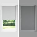 Miniatyrbilde 8 av 11: vidaXL Rullegardin lystette 130x130 cm stoff bredde 126,6 cm polyester