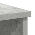 Miniatyrbilde 10 av 11: vidaXL Skjenk med 6 skuffer betonggrå 101x35x76 cm sponplate