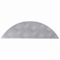 Miniatyrbilde 8 av 10: vidaXL Trinn Halvmåne 15 pcs sølv 60 x 18 x 2,5 cm Aluminium