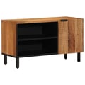 Miniatyrbilde 2 av 11: vidaXL TV Enheter Solid akasietre 80 x 31,5 x 46 cm Konstruert tre