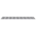 Miniatyrbild 5 av 9: vidaXL Trappsteg Rektangulär 2 pcs Silver 70 x 20 cm Aluminium