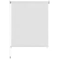Pikkukuva 2 / 6: vidaXL Rullaverho ulkotiloihin 220x140 cm Valkoinen