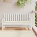 Miniatyrbillede 2 af 7: vidaXL hynde til havebænk 150x50x3 cm stof cremefarvet