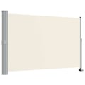 Miniatyrbilde 3 av 11: vidaXL Uttrekkbar sidemarkise 160 x 300 cm kremhvit