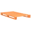 Miniatyrbillede 2 af 7: vidaXL palleseng massivt fyrretræ 90 x 200 cm brun