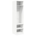 Miniatyrbilde 1 av 10: vidaXL Garderobe hvit 50x50x200 cm sponplate