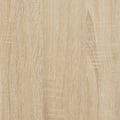 Miniatyrbilde 9 av 10: vidaXL Garderobe sonoma eik 100x50x200 cm konstruert tre