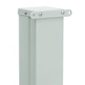 Miniatyrbillede 10 af 11: vidaXL sammenrullelig sidemarkise til terrassen 100 x 314 cm sort