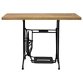 Miniatyrbillede 2 af 9: vidaXL konsolbord med symaskinebase 110 x 40 x 75 cm
