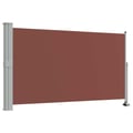 Miniatyrbilde 3 av 11: vidaXL Uttrekkbar sidemarkise 140 x 300 cm brun