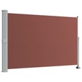 Miniatyrbilde 3 av 11: vidaXL Uttrekkbar sidemarkise 160x300 cm brun