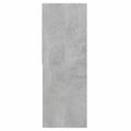 Miniatyrbilde 8 av 11: vidaXL Bokhylle betonggrå 67x24x161 cm sponplate