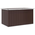 Miniatyrbilde 1 av 5: vidaXL Oppbevaringskasse 171x99x93 cm brun