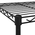 Miniatyrbilde 7 av 9: vidaXL Oppbevaringshylle 5 etasjer med hjul 75x35x155 cm svart 250 kg