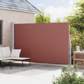 Miniatyrbilde 4 av 11: vidaXL Uttrekkbar sidemarkise 220x500 cm brun