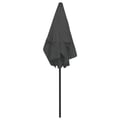 Miniatyrbillede 5 af 8: vidaXL strandparasol 180x120 cm antracitgrå