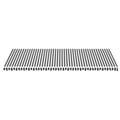 Miniatyrbilde 3 av 6: vidaXL Erstatningsduk for markise antrasitt og hvit 600x300 cm polyester