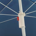 Miniatyrbillede 4 af 5: vidaXL parasol 180 cm stålstang blå