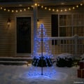 Miniatyrbilde 4 av 8: vidaXL Juletrekjegle 160 LED innendørs og utendørs 78x120 cm