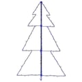 Miniatyrbilde 6 av 8: vidaXL Juletrekjegle 160 LED innendørs og utendørs 78x120 cm