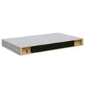 Miniatyrbilde 10 av 11: vidaXL Flytende vegghyller 4 stk betonggrå 40x23x3,8 cm MDF