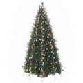 Miniatyrbilde 6 av 7: vidaXL Nettlys for juletre med 400 LED flerfarget 400 cm
