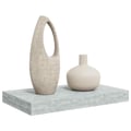 Miniatyrbillede 6 af 11: vidaXL væghylde 40x23x3,8 cm MDF betongrå