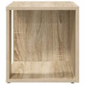 Miniatyrbillede 4 af 9: vidaXL sidebord 33x33x34,5 cm konstrueret træ sonoma-eg