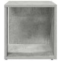 Miniatyrbillede 4 af 9: vidaXL sidebord 33x33x34,5 cm spånplade betongrå