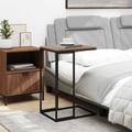 Miniatyrbilde 4 av 10: vidaXL Sidebord svart 40x30x59 cm konstruert tre